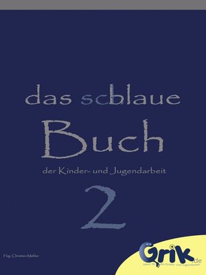 cover image of das schlaue, blaue Buch der Kinder- und Jugendarbeit 2